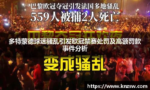 多特蒙德球迷骚乱引发欧冠禁赛处罚及高额罚款事件分析